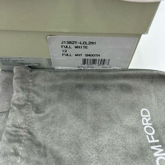 Men's Tom Ford, leather sandals, size 12 made in Italy - Picture 6 of 10